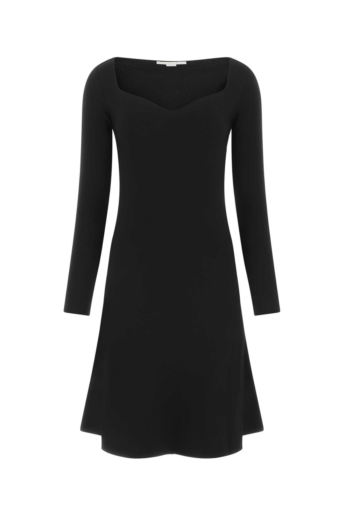 Stella Mccartney Women Black Viscose Blend Dress STELLA MCCARTNEY