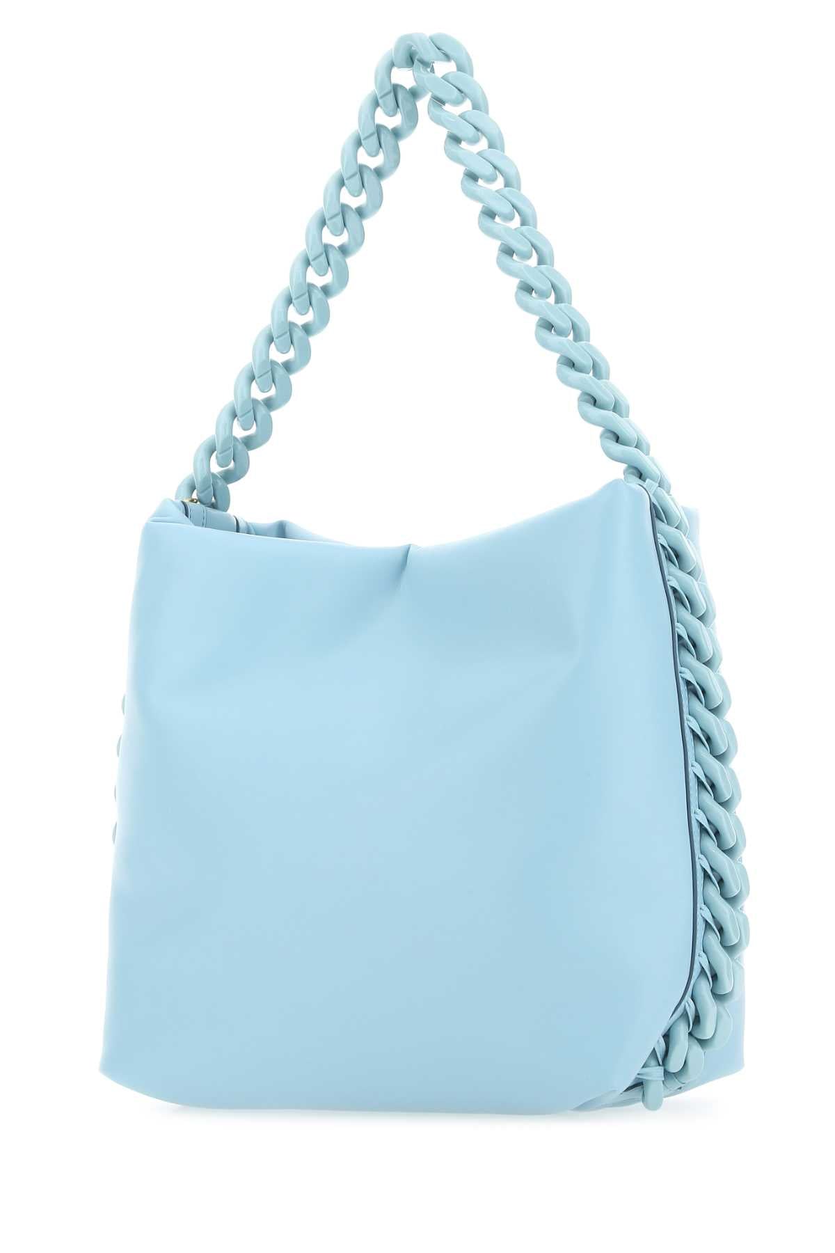 Stella Mccartney Women Pastel Light-Blue Alter Mat Falabella Padded Shoulder Bag STELLA MCCARTNEY