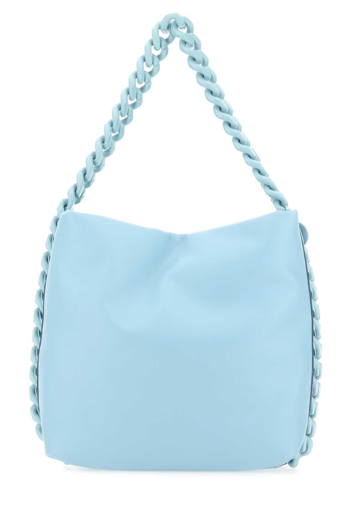Stella Mccartney Women Pastel Light-Blue Alter Mat Falabella Padded Shoulder Bag STELLA MCCARTNEY