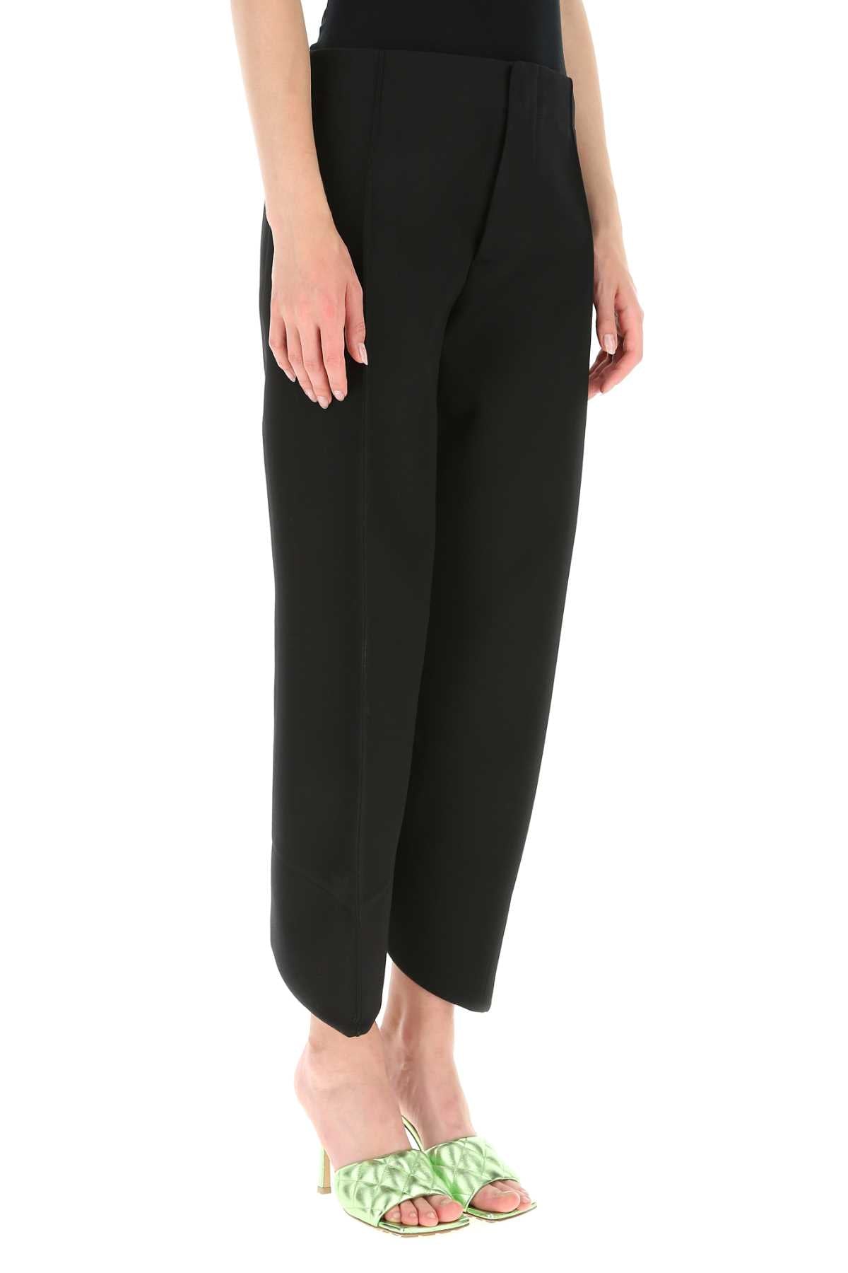 Bottega Veneta Women Black Wool Pant BOTTEGA VENETA