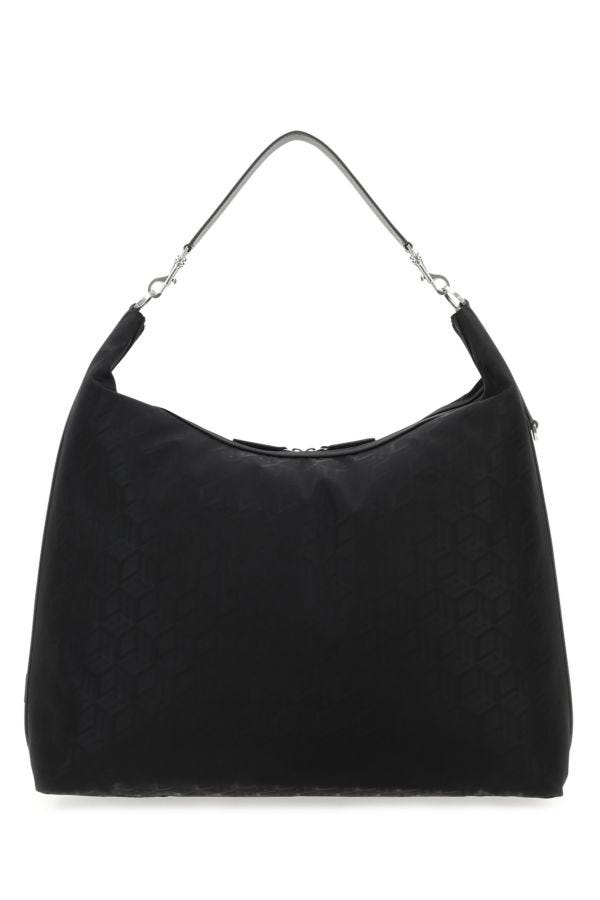 Mcm Unisex Black Nylon Aren Shoulder Bag
