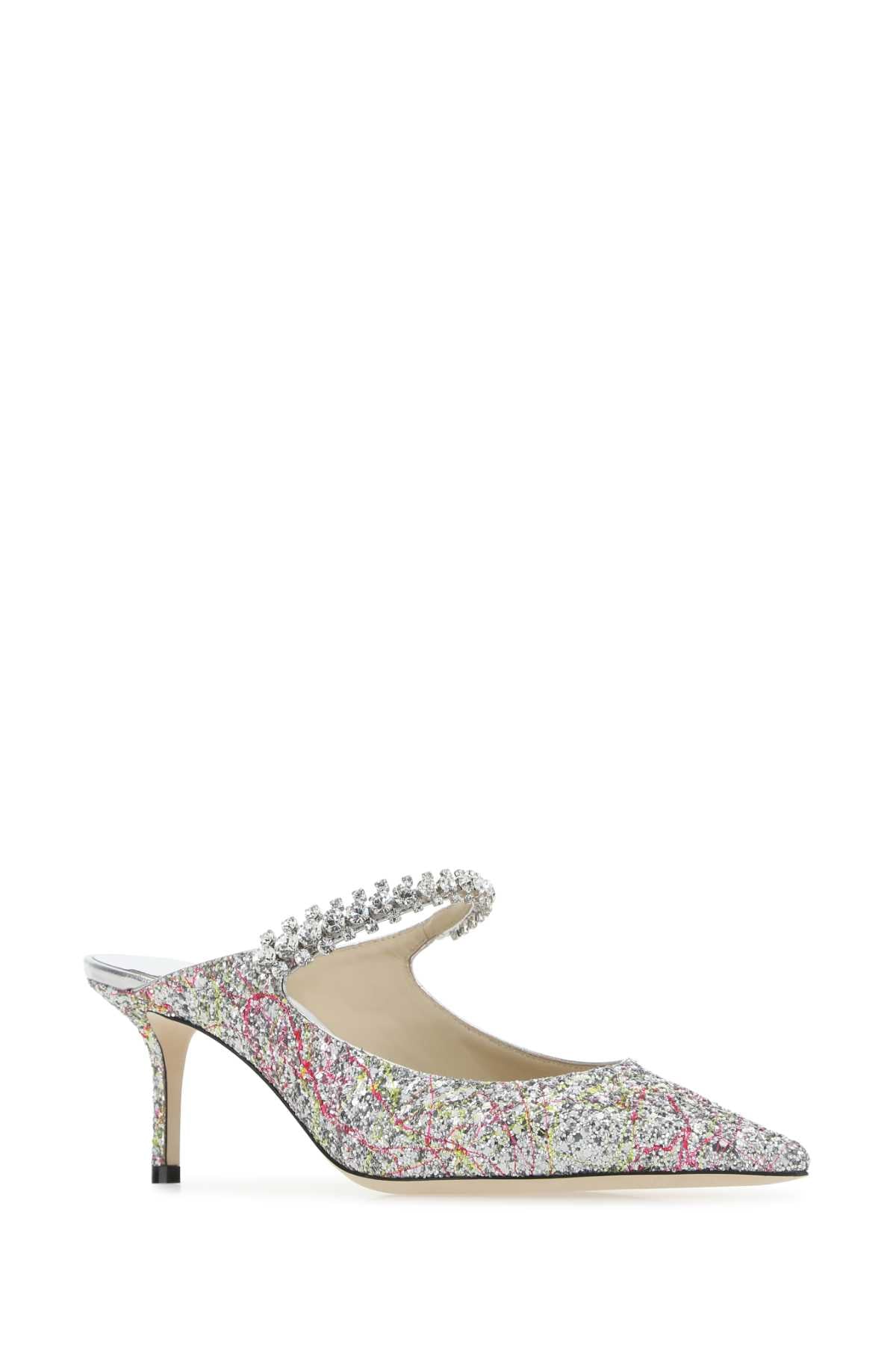 Jimmy Choo Women Embellished Leather Bing 65 Mules JIMMY CHOO