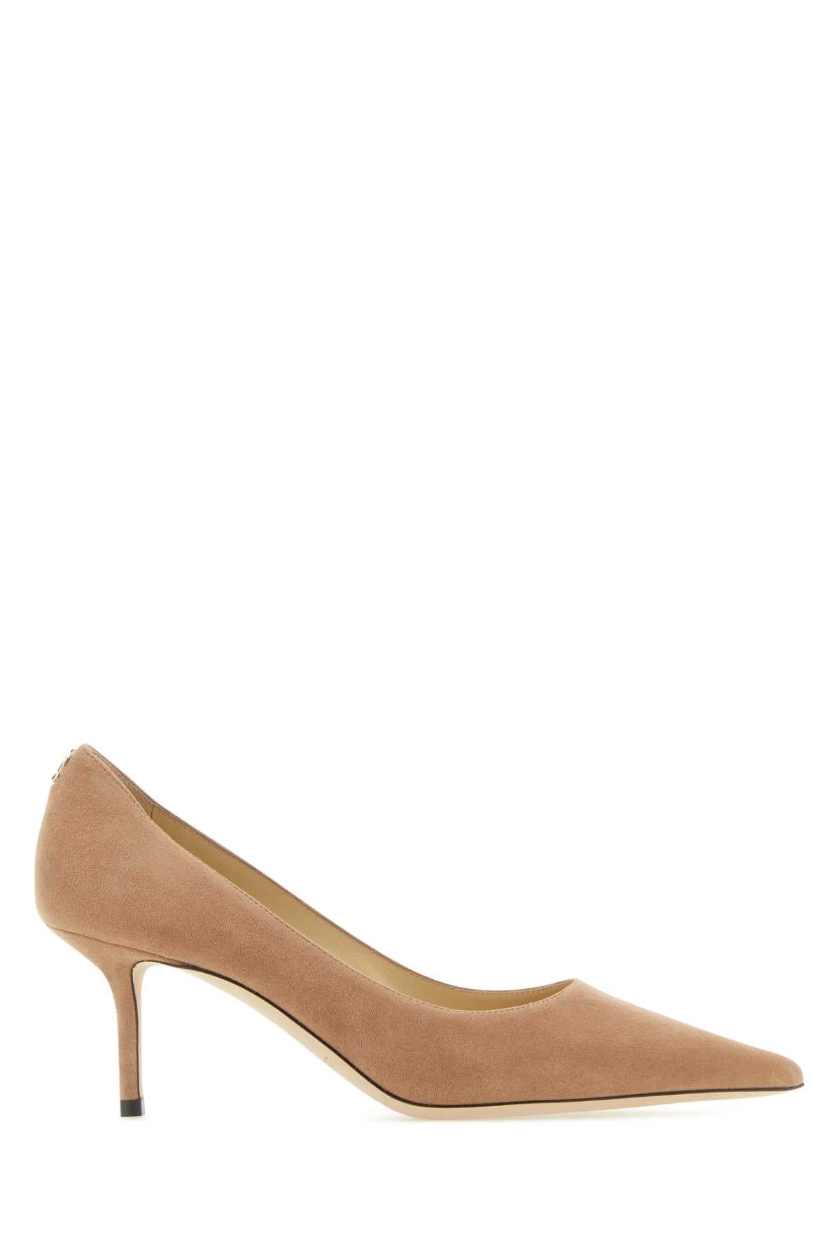 Jimmy Choo Women Skin Pink Suede Love 65 Pumps JIMMY CHOO