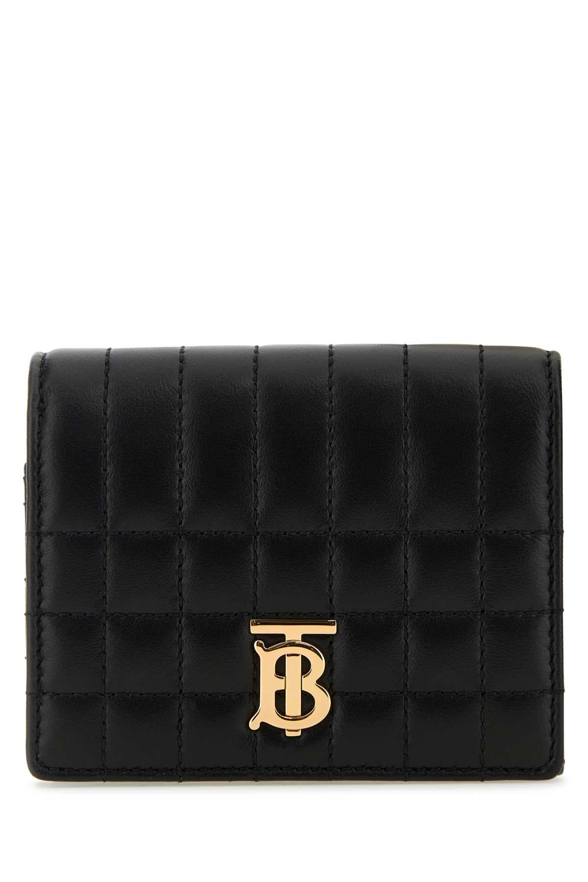 Burberry Women Black Nappa Leather Wallet BURBERRY
