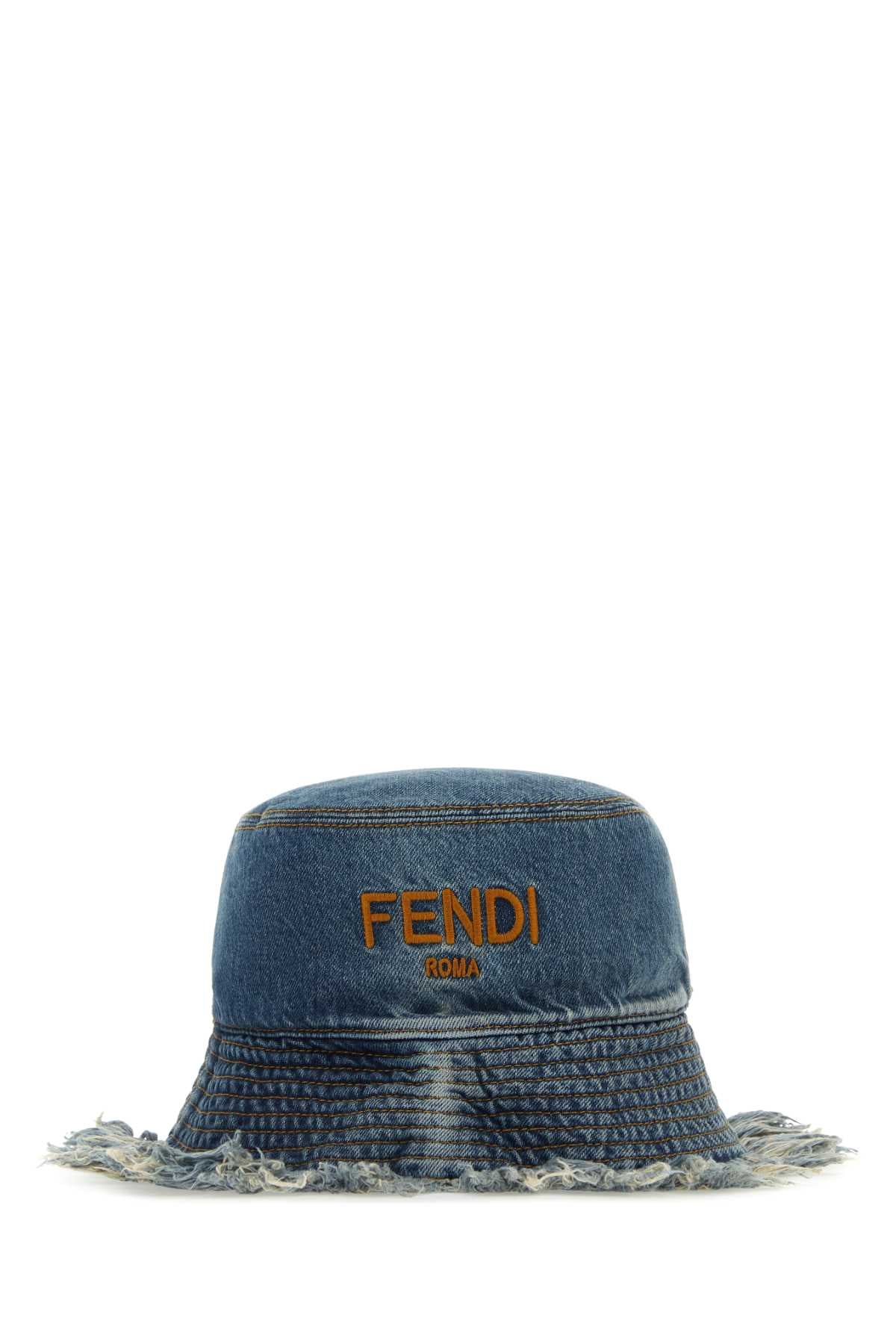 Fendi Men Denim Hat FENDI