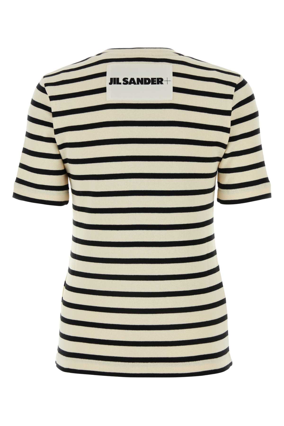 Jil Sander Women Embroidered Cotton T-Shirt JIL SANDER