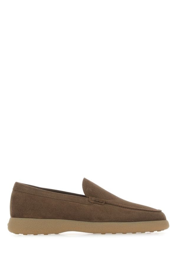 Tod's Man Brown Suede Loafers