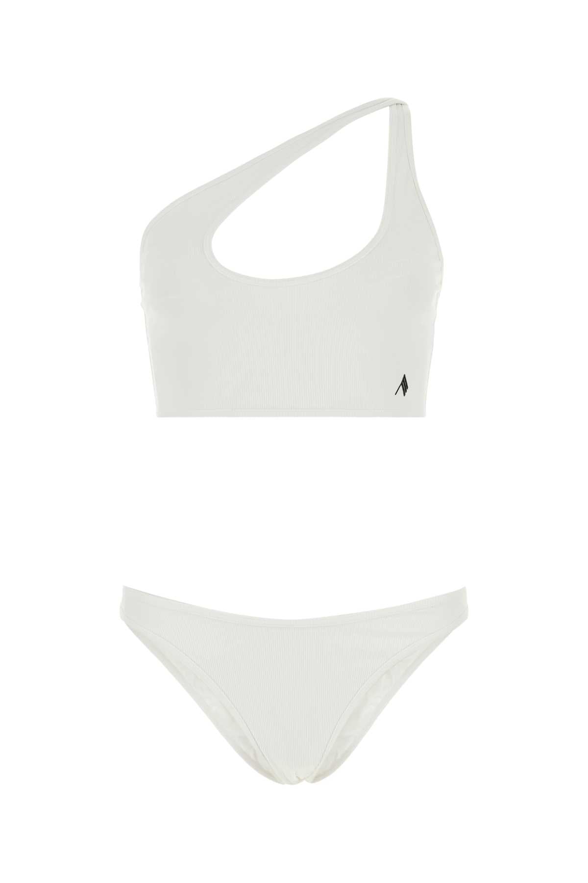 The Attico Women White Stretch Nylon Bikini THE ATTICO