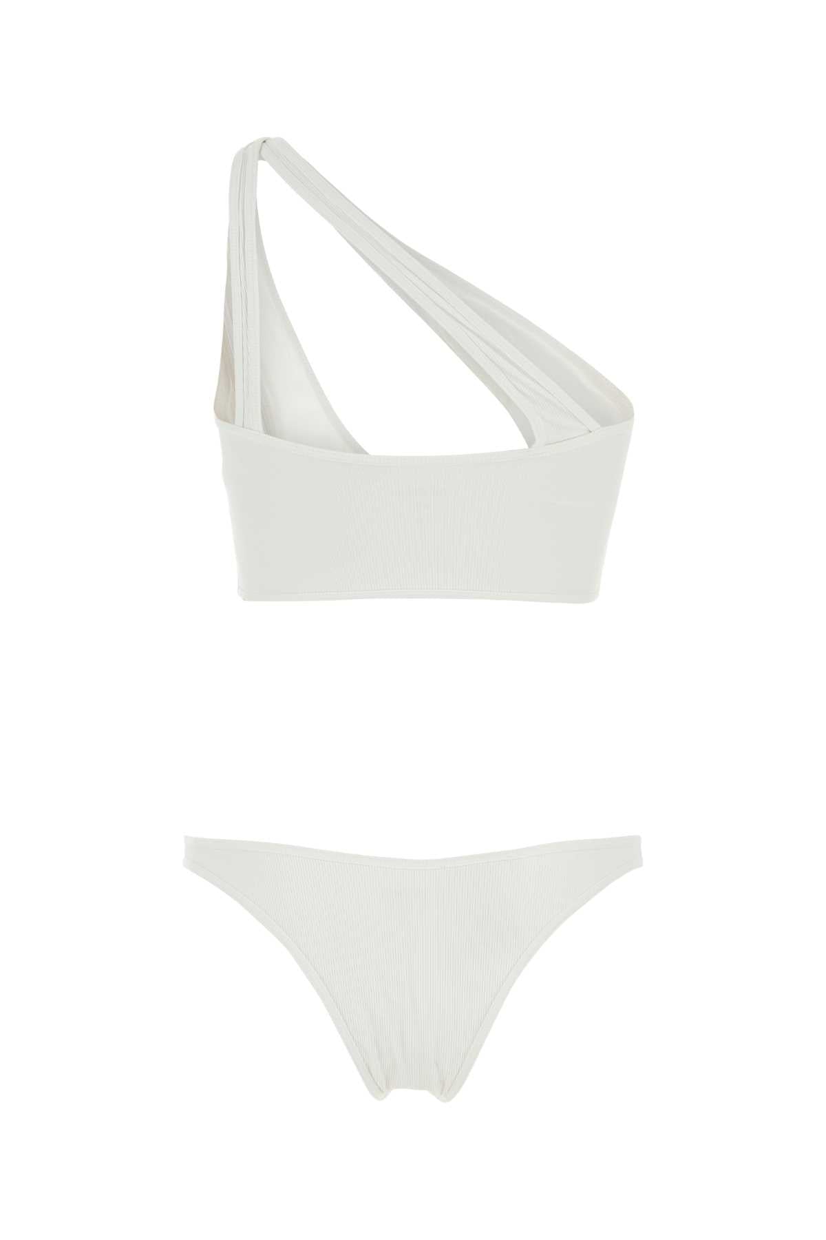 The Attico Women White Stretch Nylon Bikini THE ATTICO