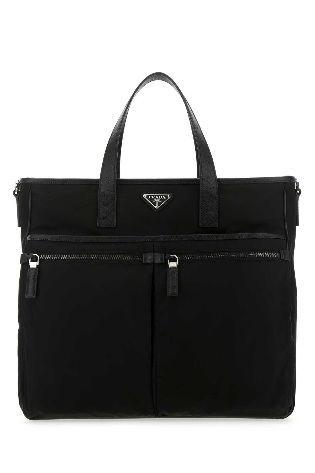 Prada Men Black Nylon Handbag PRADA
