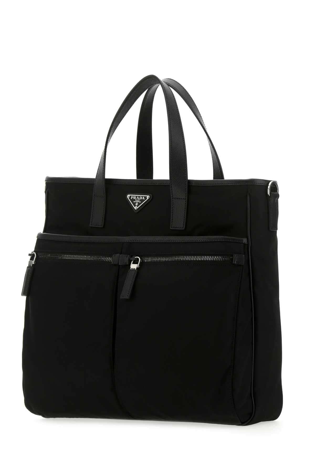 Prada Men Black Nylon Handbag PRADA
