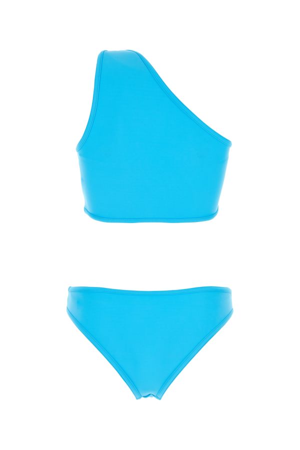 Bottega Veneta Woman Turquoise Stretch Nylon Bikini