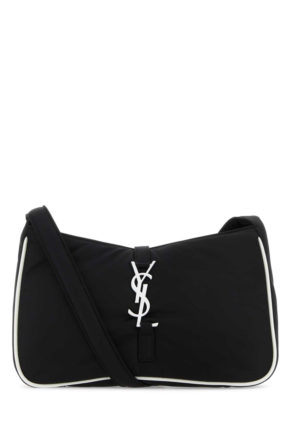 Saint Laurent Men Black Econylâ® Le 5 Ã€ 7 Shoulder Bag SAINT LAURENT
