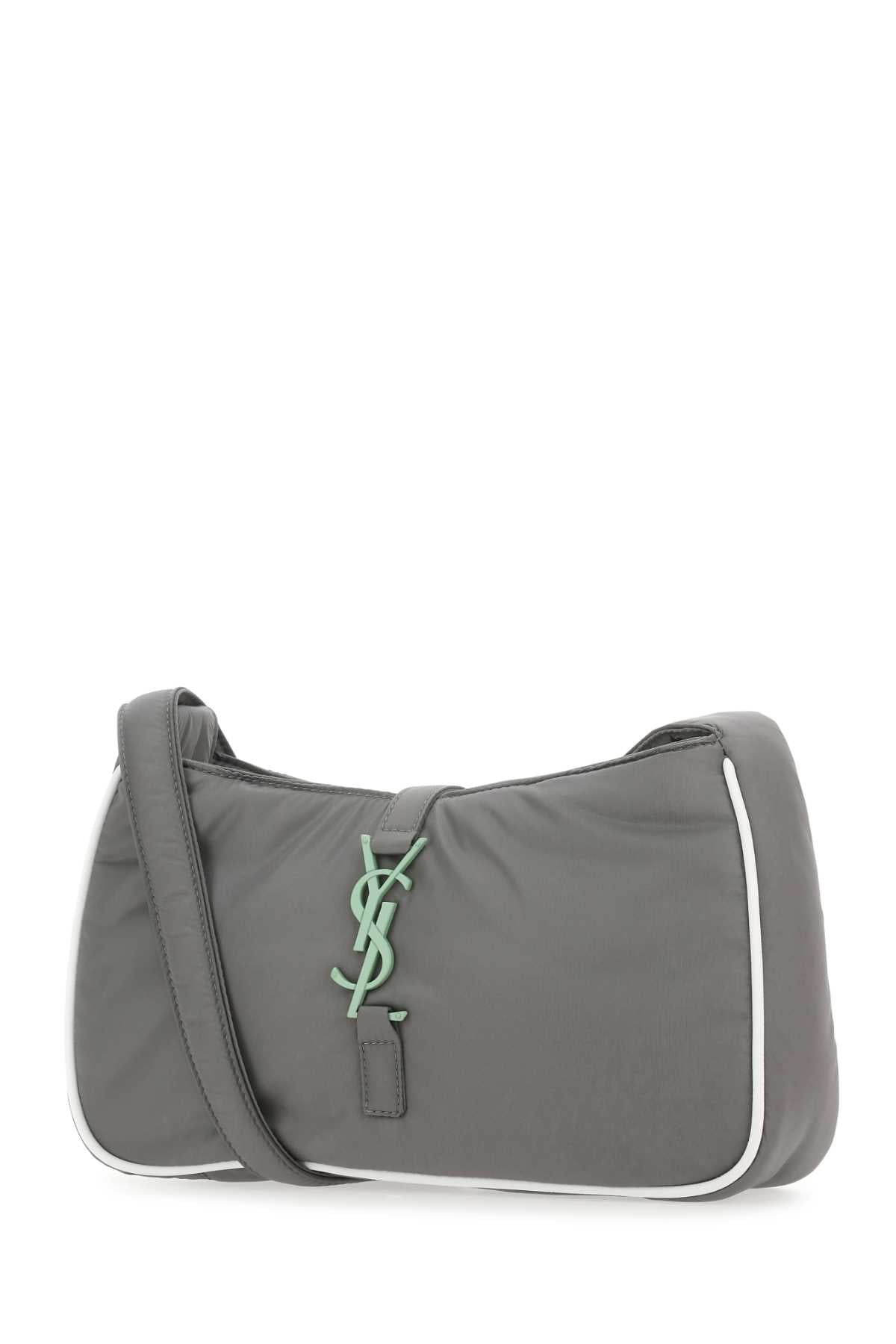 Saint Laurent Men Grey Econylâ® Le 5 Ã€ 7 Shoulder Bag SAINT LAURENT