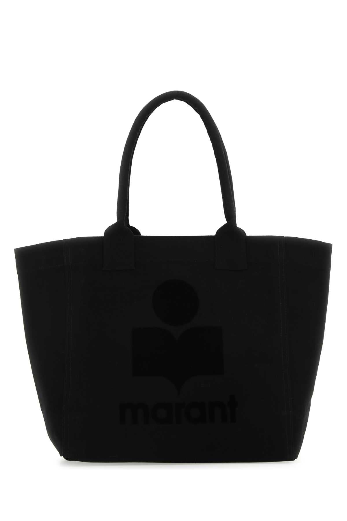 Isabel Marant Women Black Cotton Small Yenky Shopping Bag ISABEL MARANT
