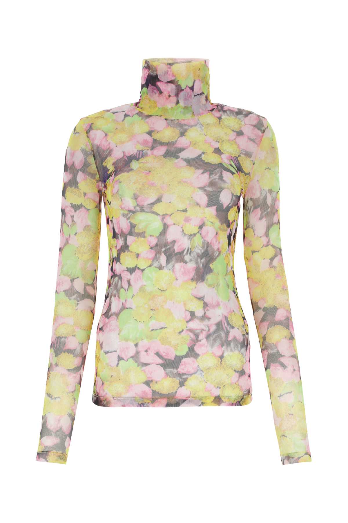 Dries Van Noten Women Printed Mesh Top DRIES VAN NOTEN