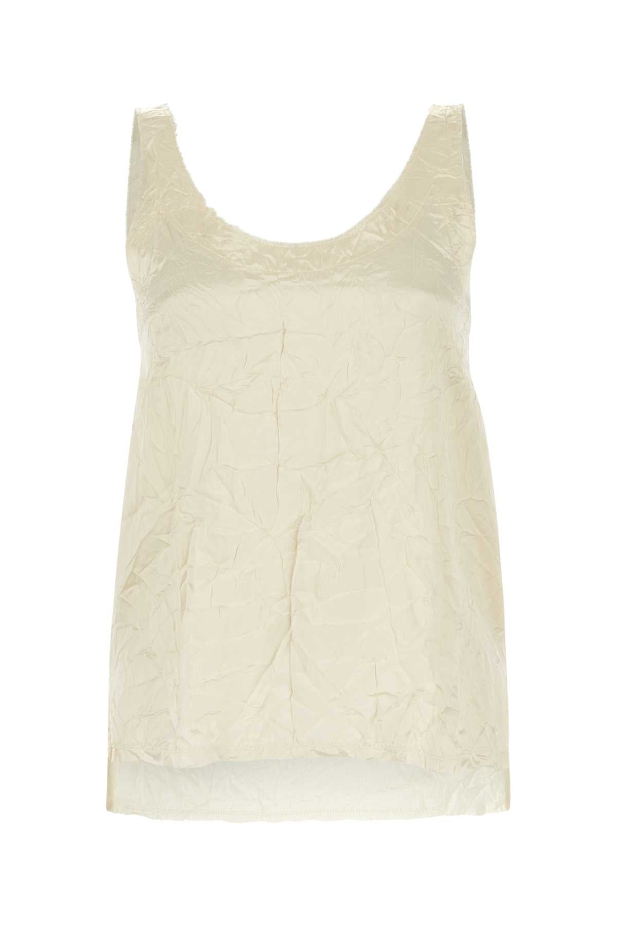 Lanvin Women Ivory Viscose Top LANVIN