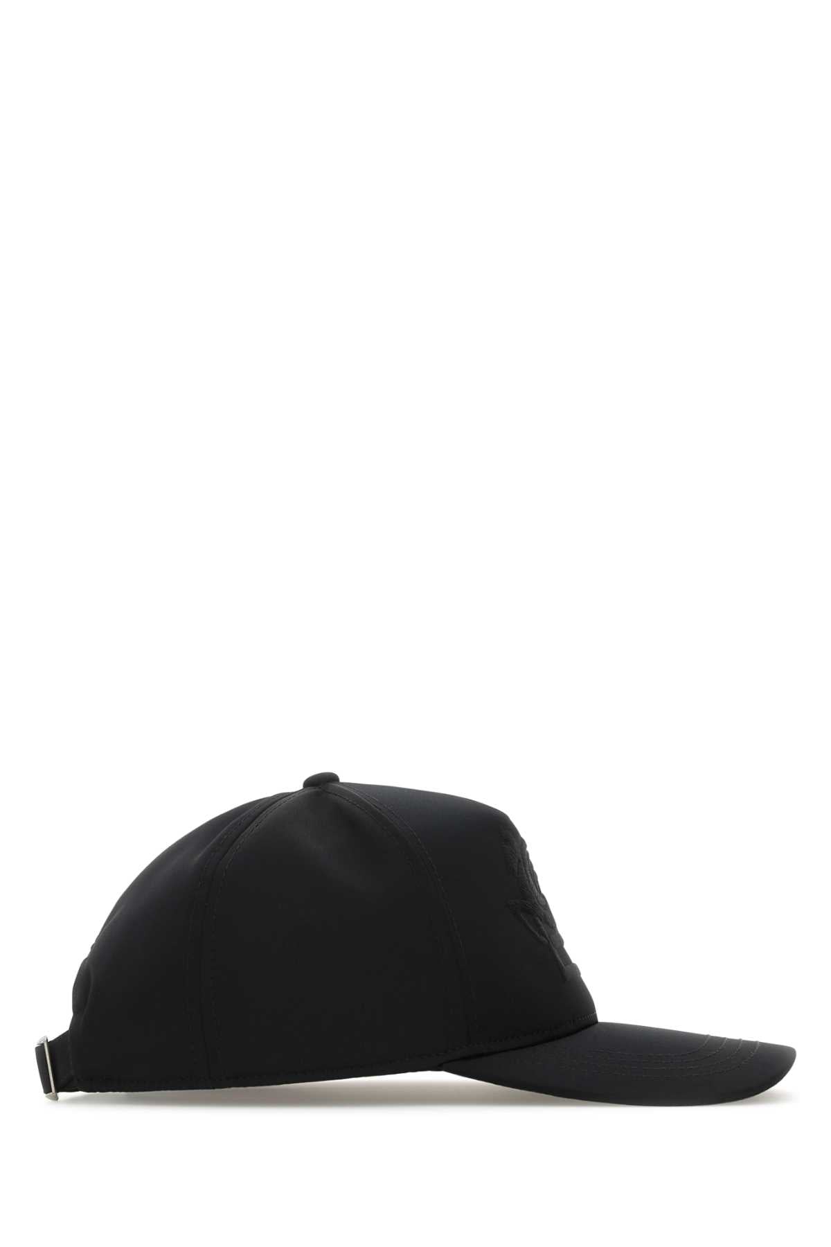 Etro Women Black Satin Baseball Cap ETRO