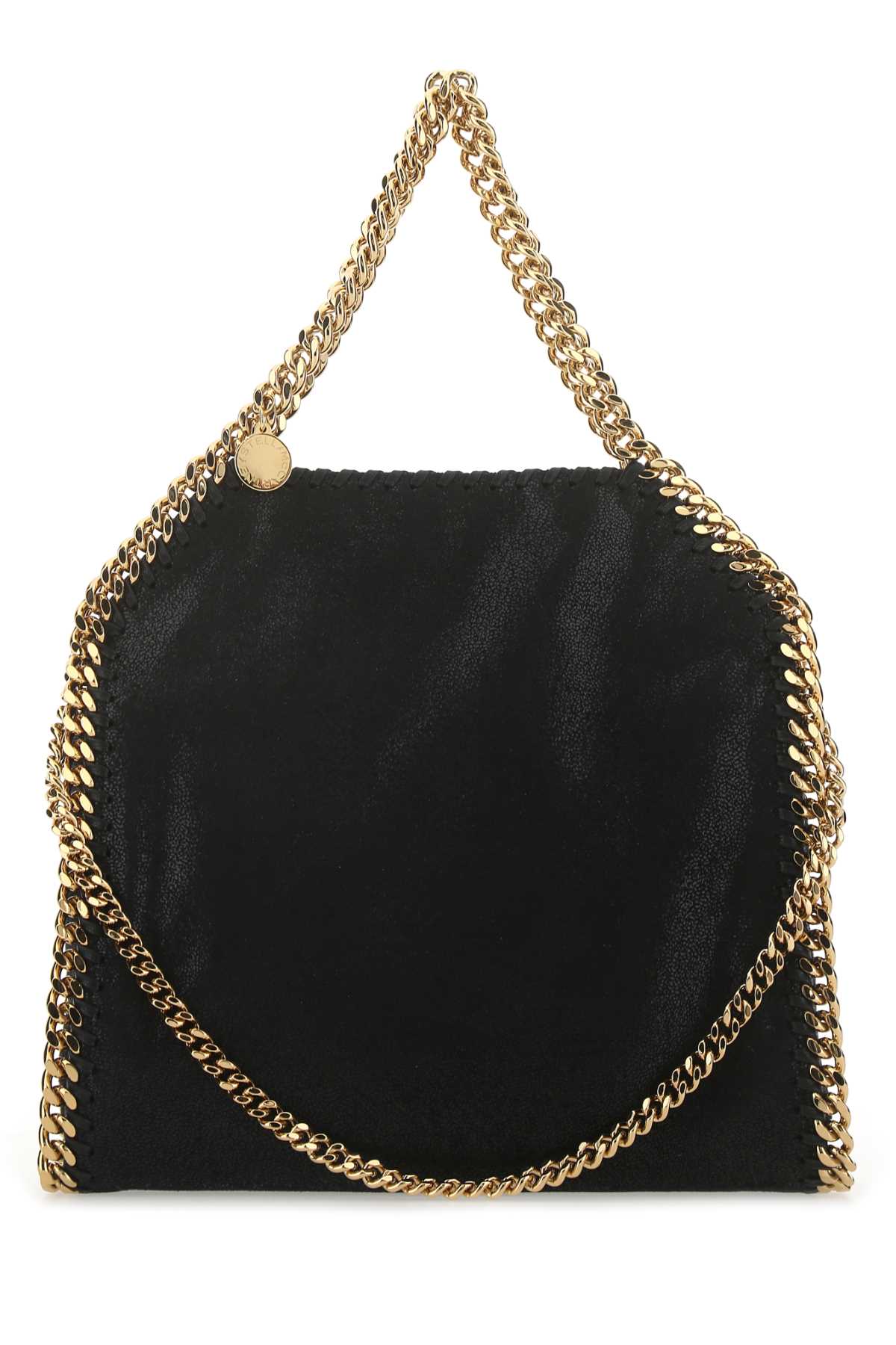 Stella Mccartney Women Black Shaggy Deer Mini Falabella Handbag