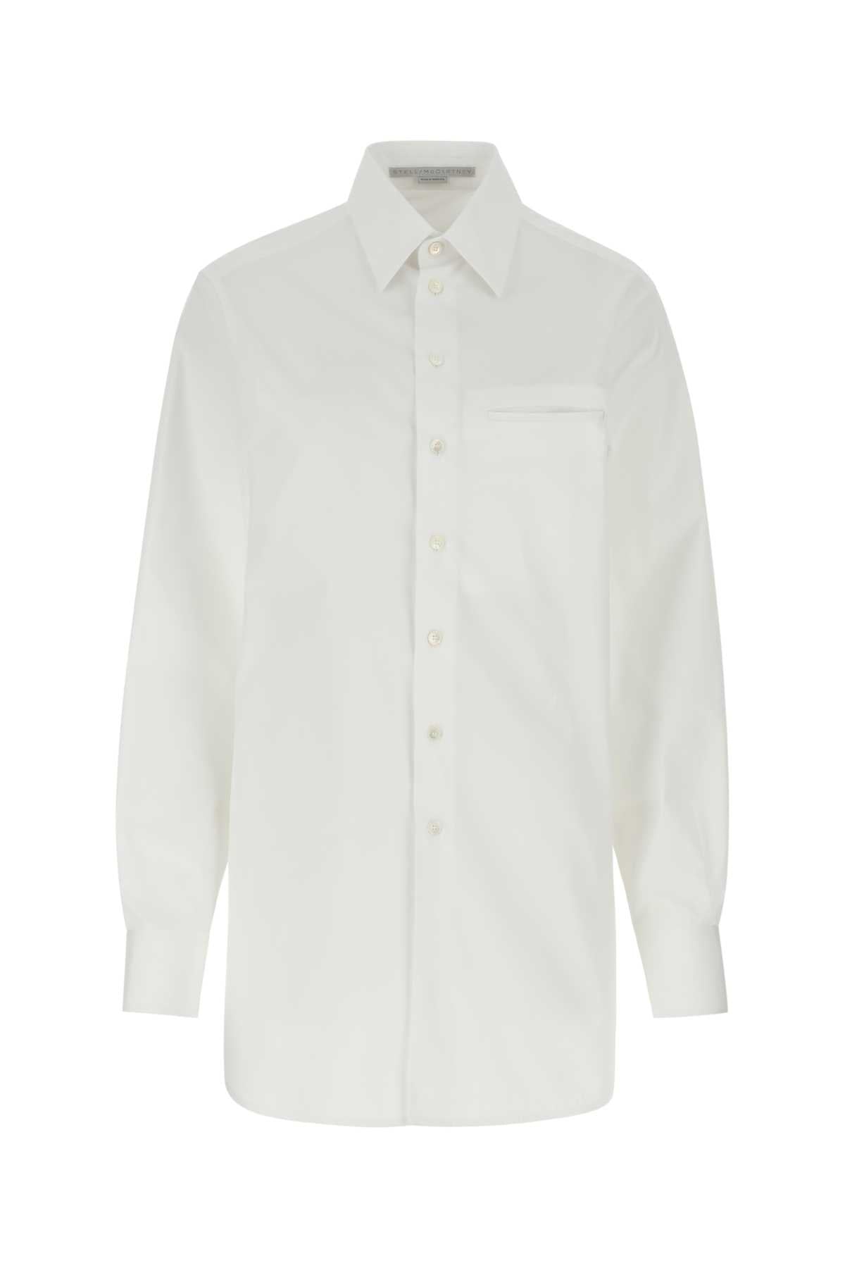 Stella Mccartney Women White Poplin Shirt STELLA MCCARTNEY