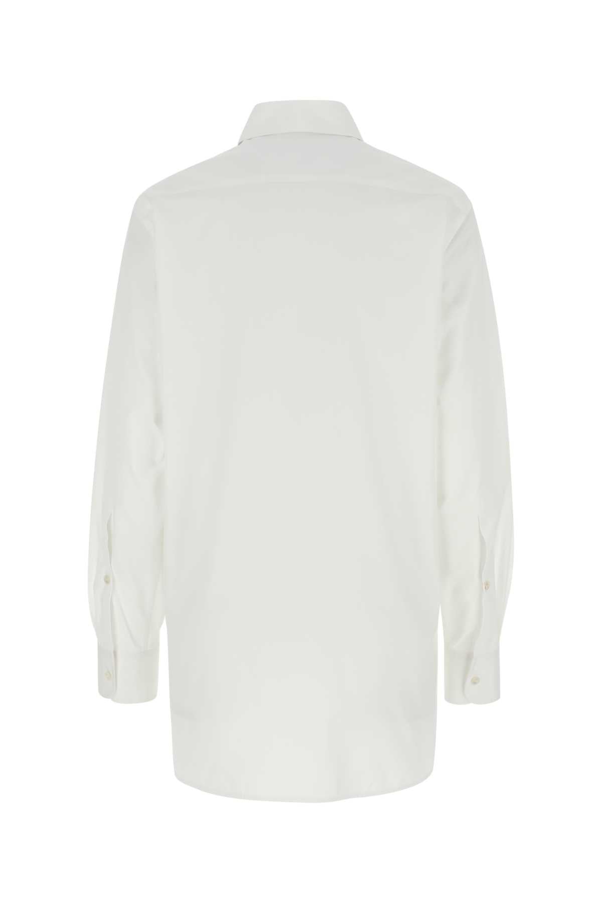 Stella Mccartney Women White Poplin Shirt STELLA MCCARTNEY