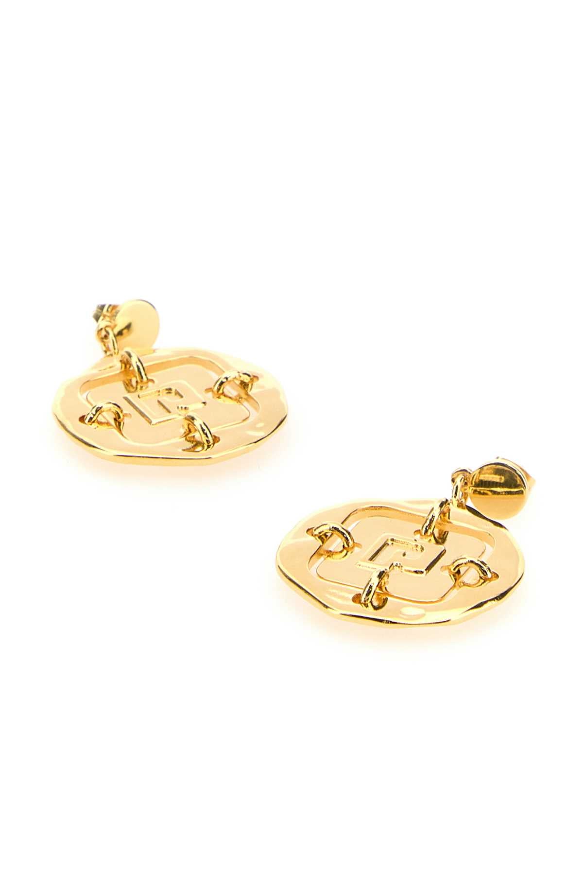 Rabanne Women Gold Metal Earrings PACO RABANNE