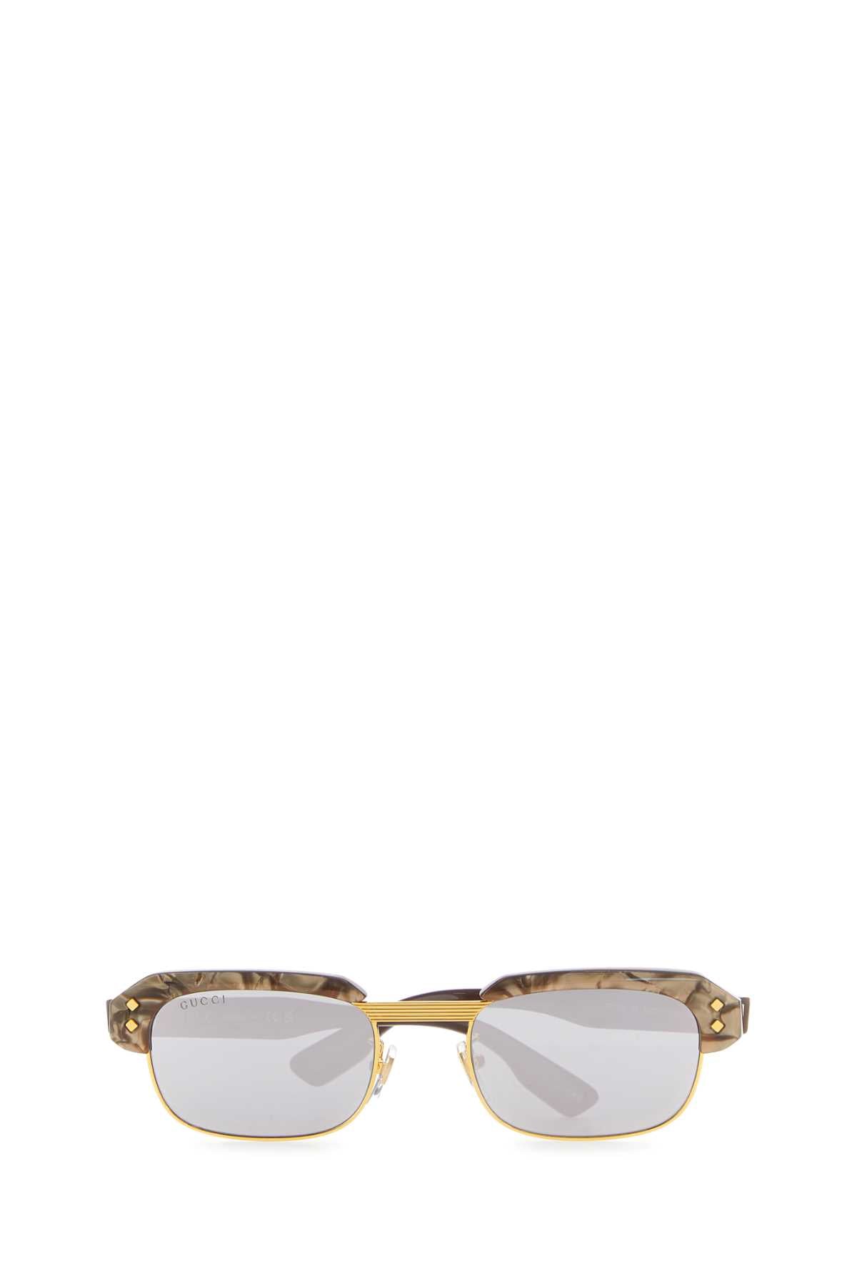 Gucci Women Printed Acetate And Metal Sunglasses GUCCI