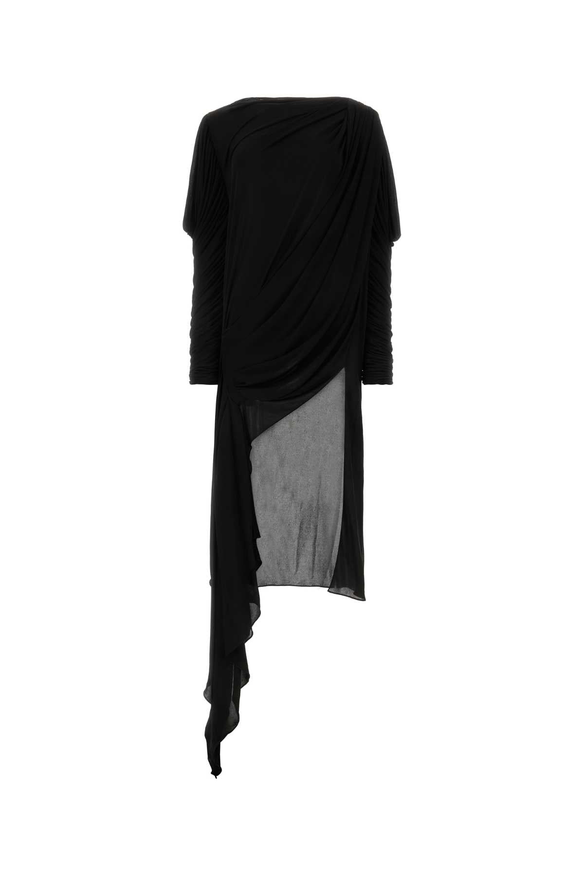 Gucci Women Black Crepe Dress GUCCI