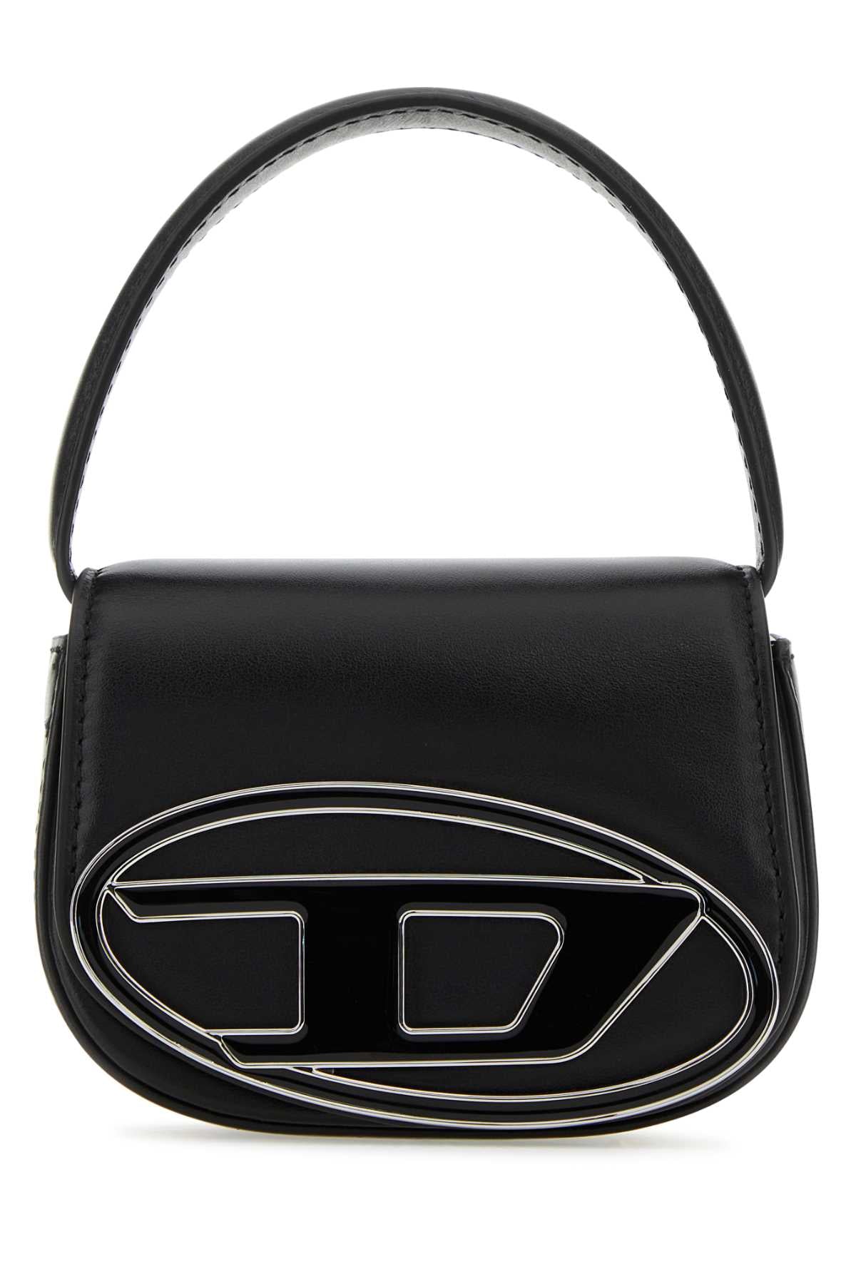 Diesel Men Black Leather 1Dr Xs Handbag DIESEL