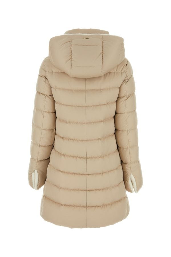 Herno Woman Sand Polyester Down Jacket