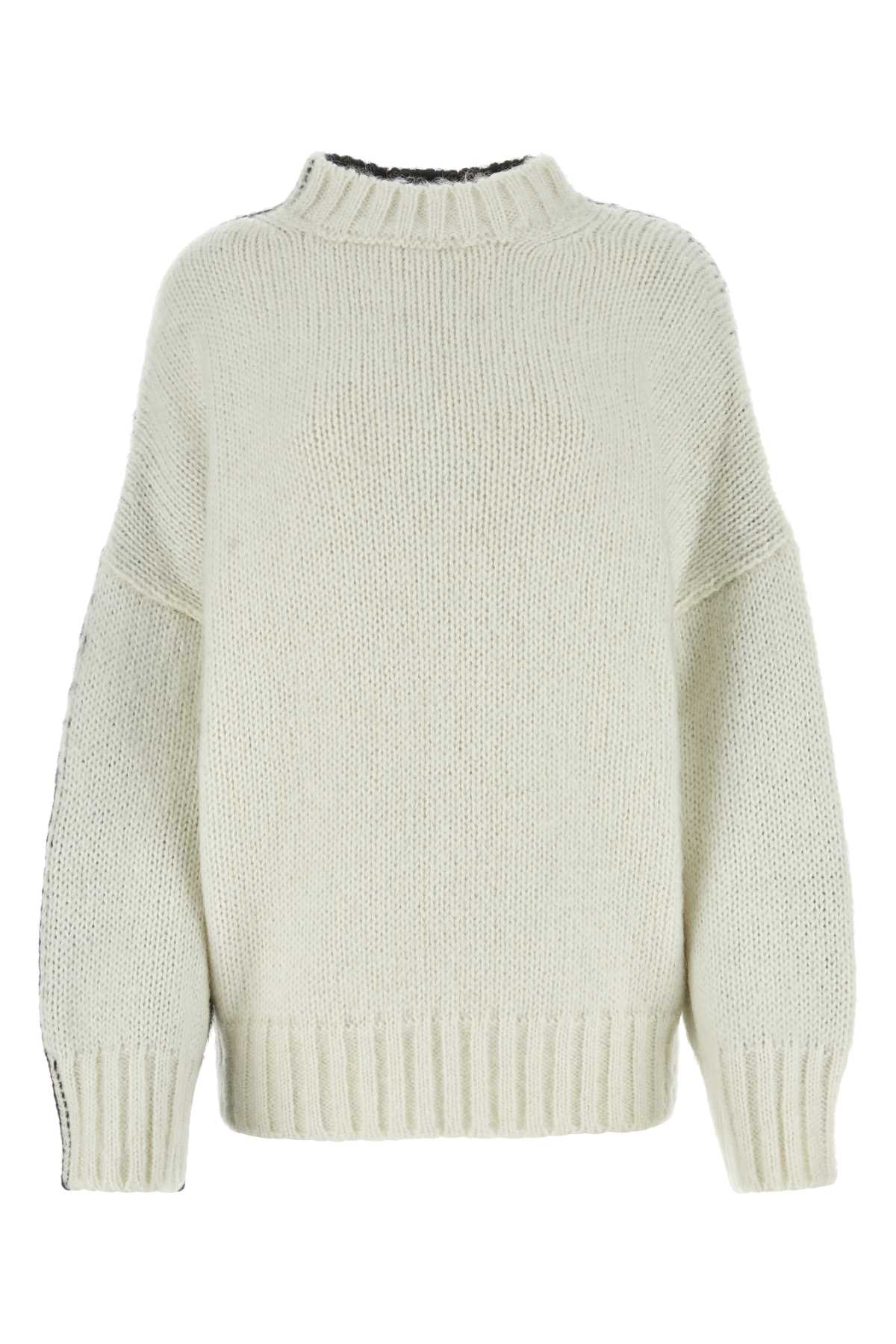 Jw Anderson Women Two-Tone Acrylic Blend Sweater J.W. ANDERSON