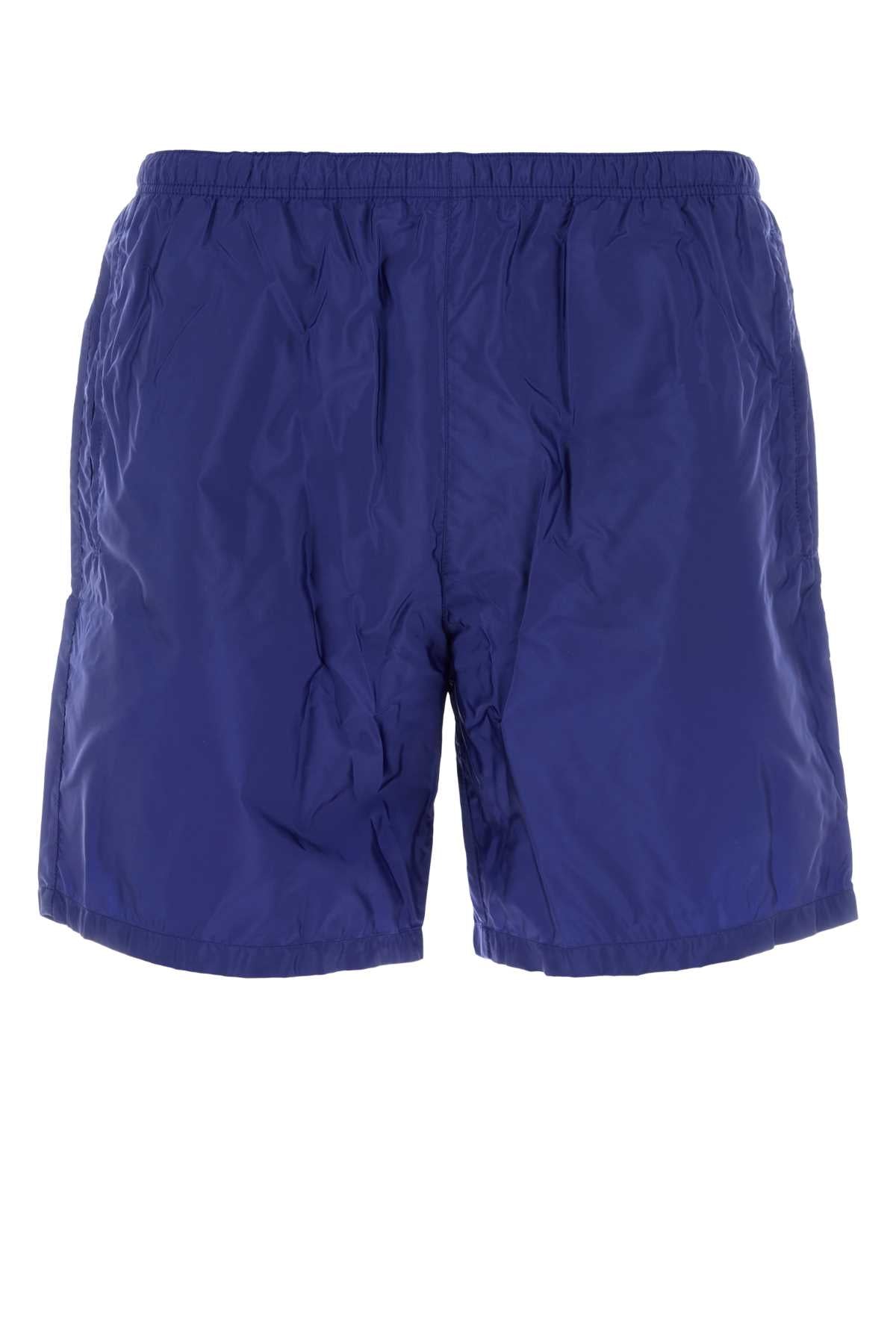Prada Men Blue Re-Nylon Swimming Shorts PRADA