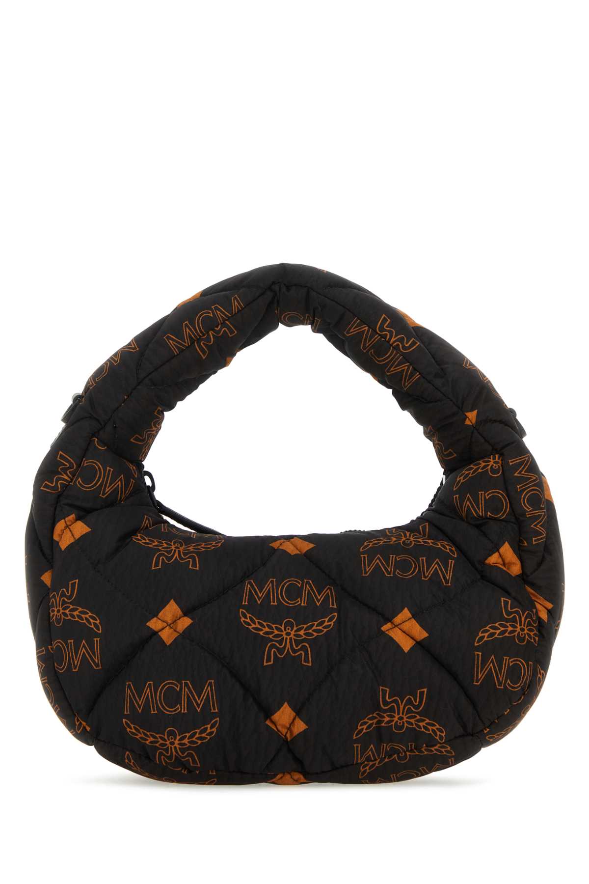 Mcm Unisex Printed Nylon Handbag MCM