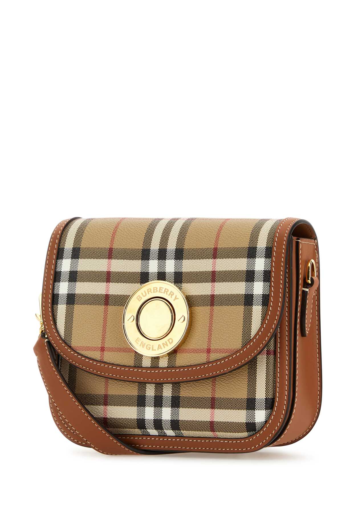 Burberry Women Printed Canvas Small Elizabeth Shoulder Bag BURBERRY