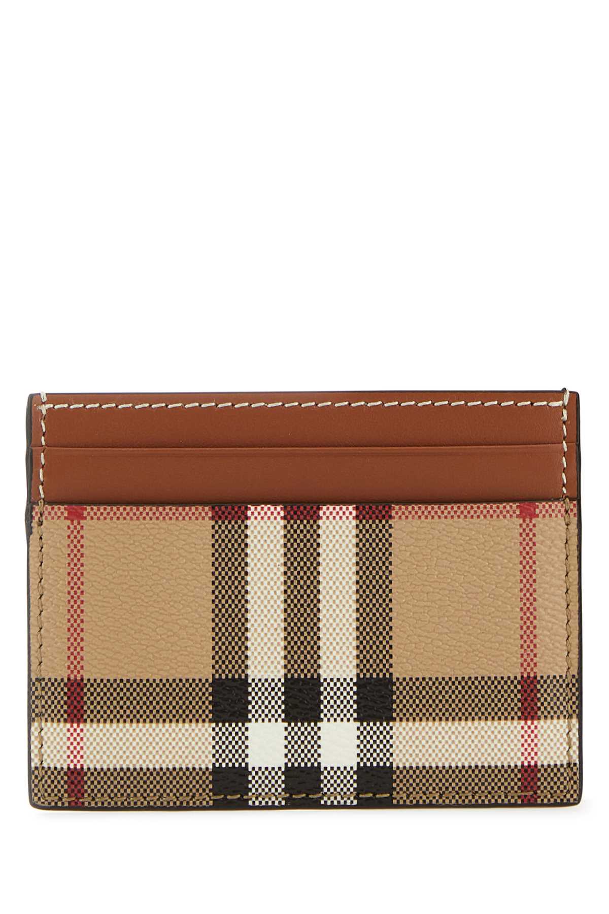 Burberry Women Printed Canvas Cardholder BURBERRY