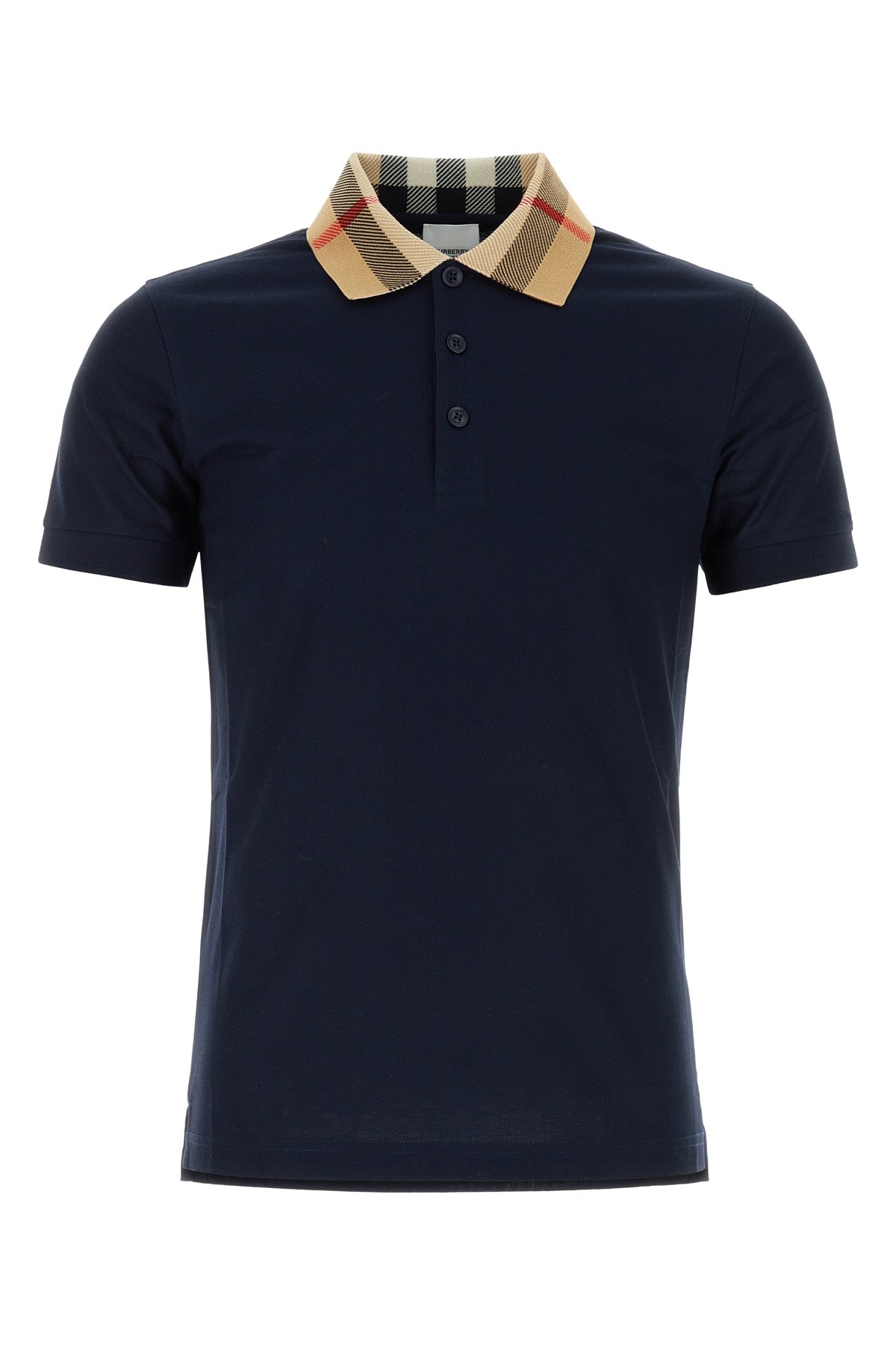 Burberry Men Midnight Blue Piquet Polo Shirt BURBERRY