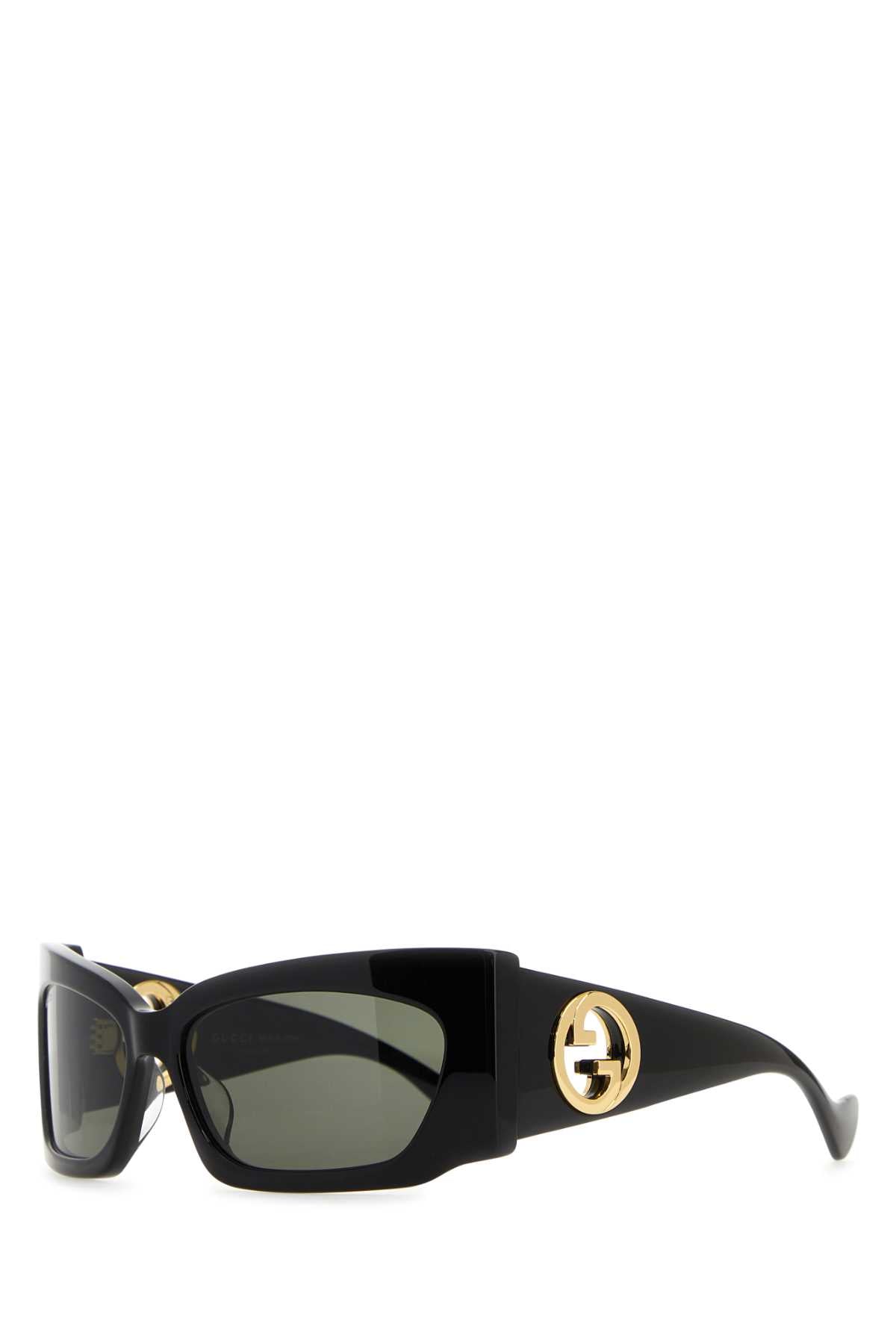Gucci Women Black Acetate Sunglasses GUCCI