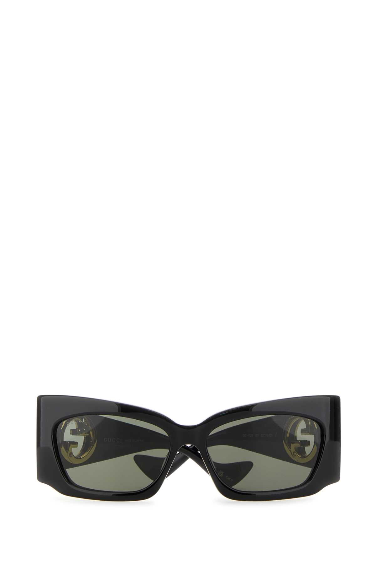 Gucci Women Black Acetate Sunglasses GUCCI