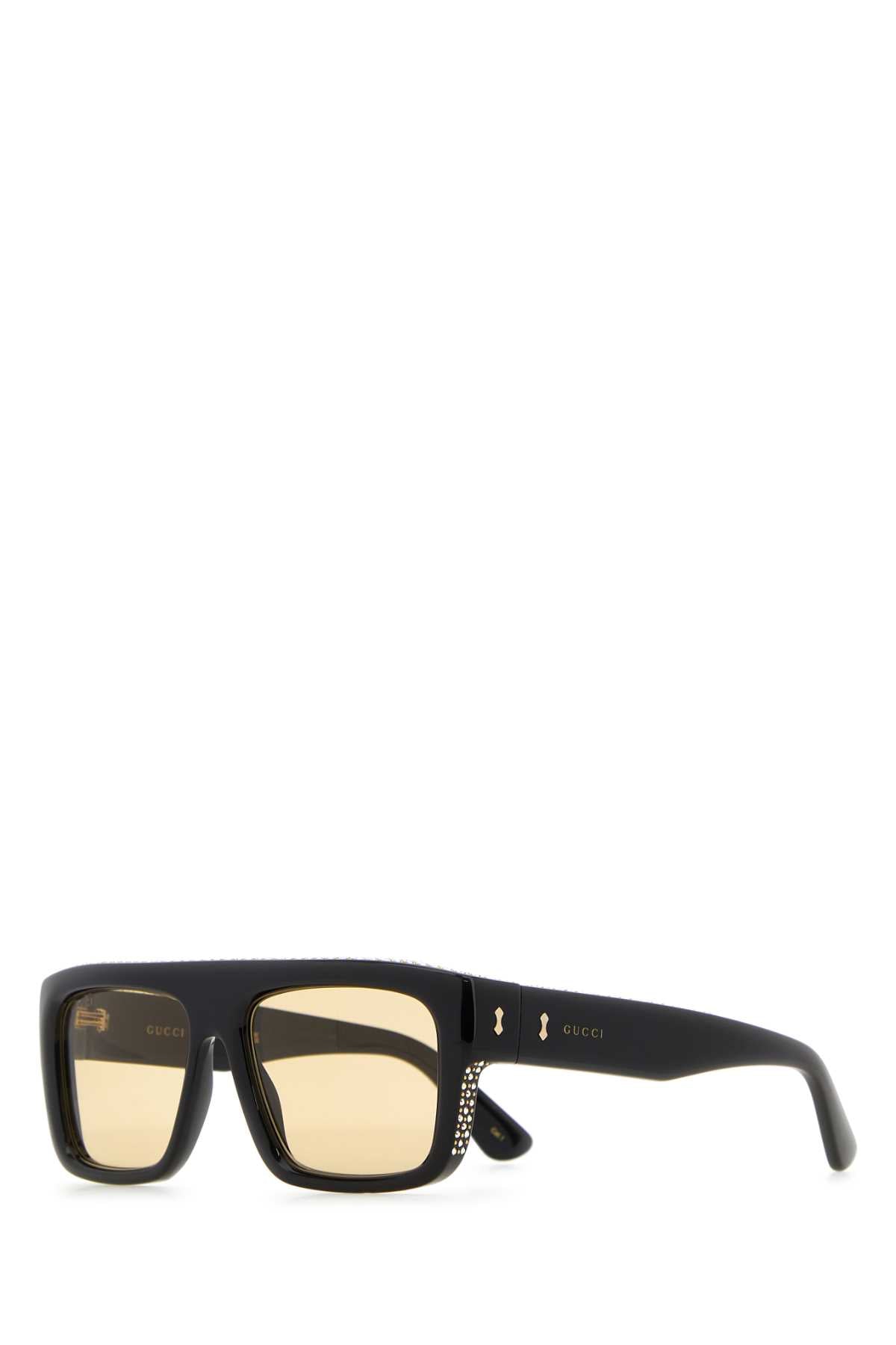 Gucci Women Black Acetate Sunglasses GUCCI