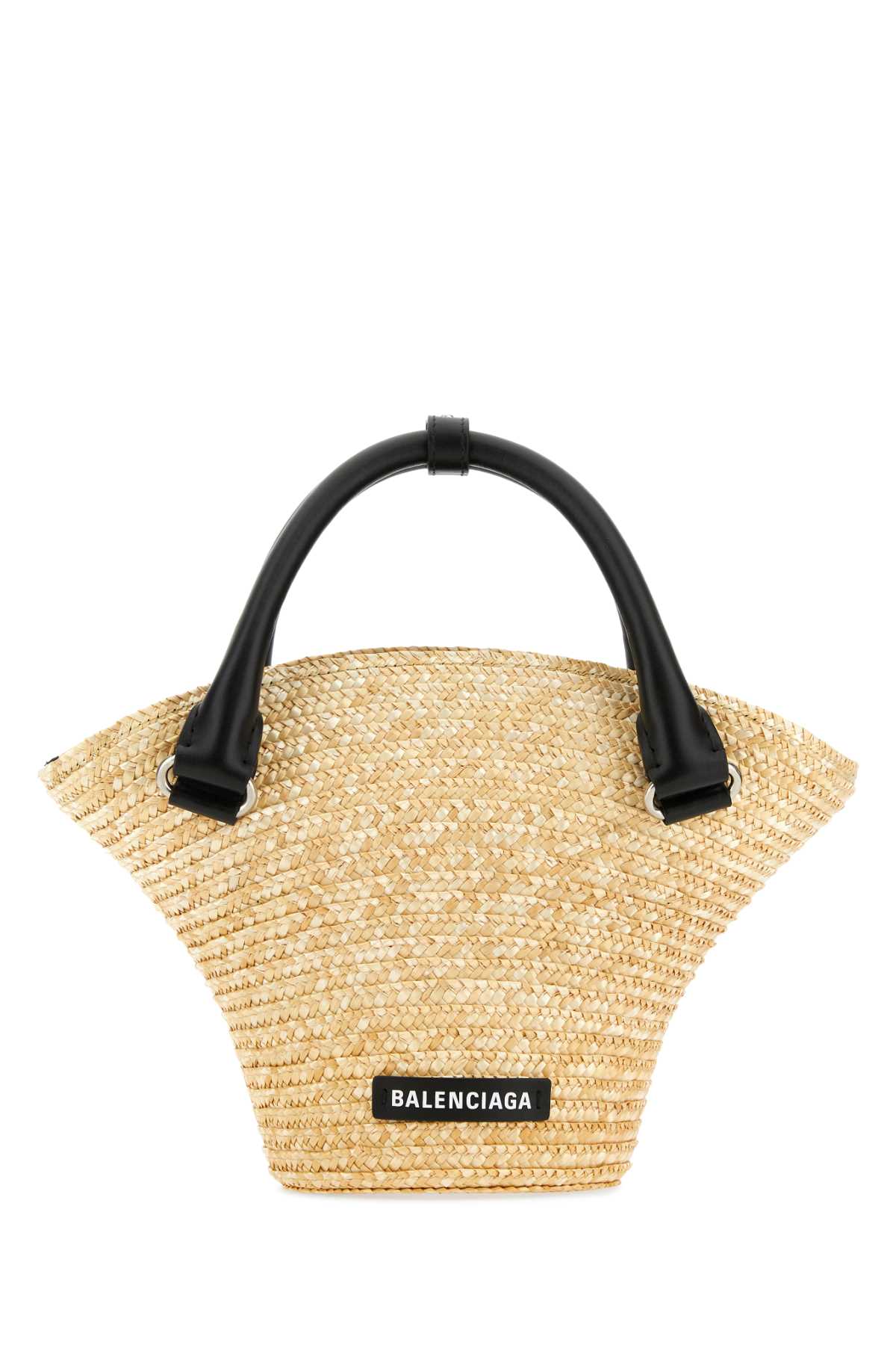 Balenciaga Women Straw Mini Beach Handbag BALENCIAGA