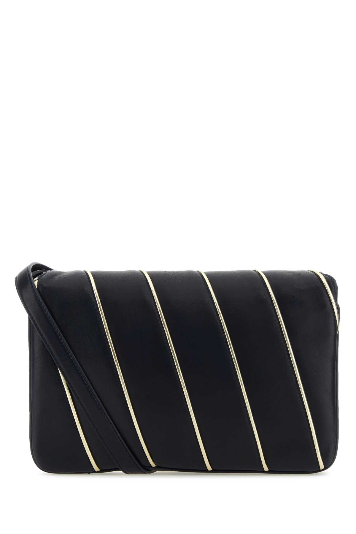 Saint Laurent Women Two-Tone Leather Le Maillon Shoulder Bag SAINT LAURENT