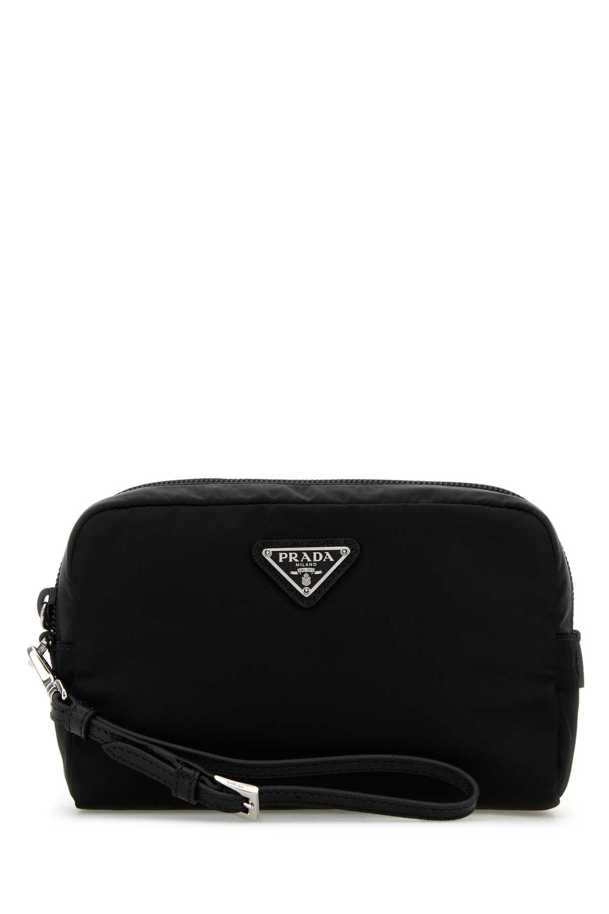 Prada Women Black Nylon Beauty Case PRADA