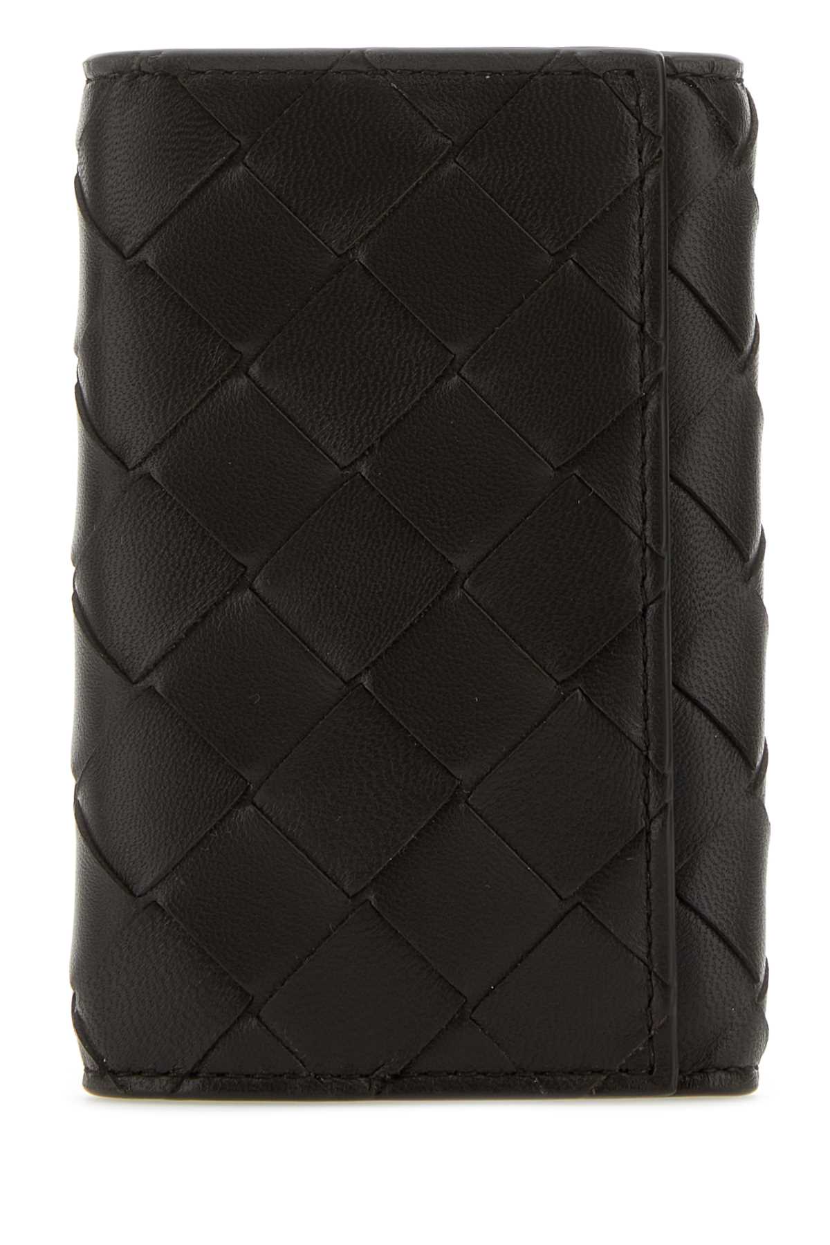 Bottega Veneta Women Dark Brown Nappa Leather Keyring Case BOTTEGA VENETA