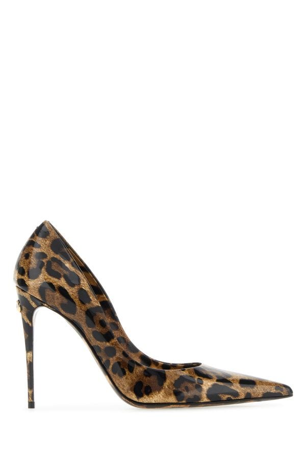 Dolce & Gabbana Woman Printed Leather Pumps