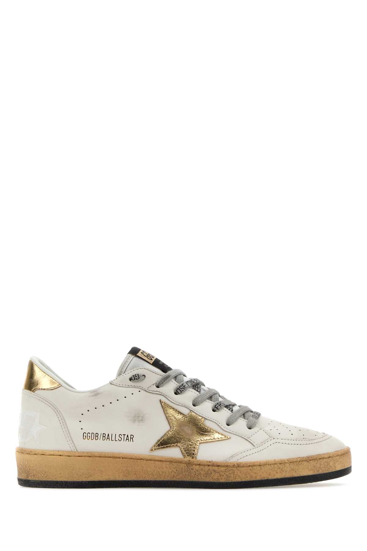 Golden Goose Deluxe Brand Women White Leather Ball Star Sneakers GOLDEN GOOSE