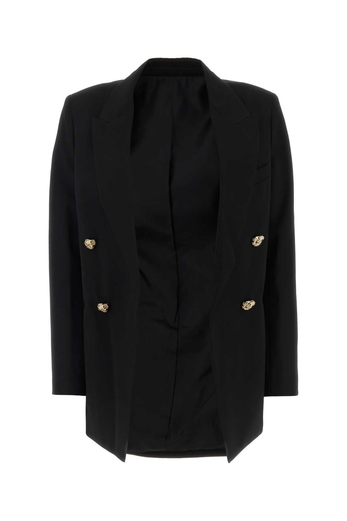 Lanvin Women Black Wool Blazer LANVIN