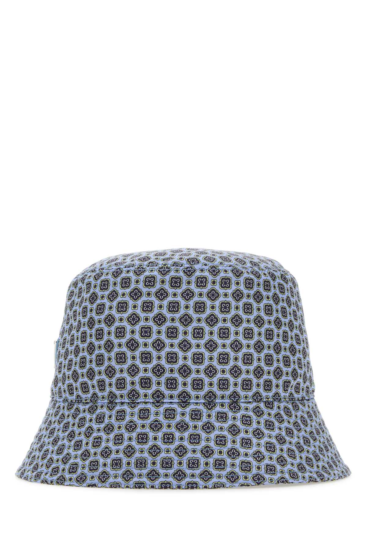 Prada Men Printed Re-Nylon Bucket Hat PRADA