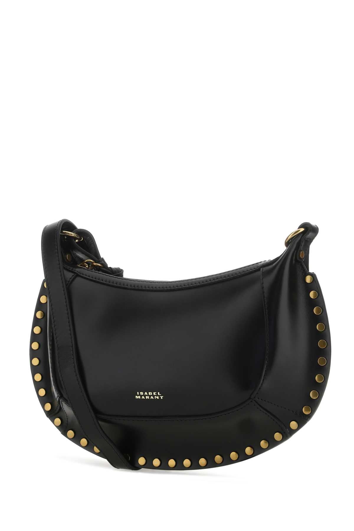 Isabel Marant Women Black Leather Oskan Shoulder Bag ISABEL MARANT