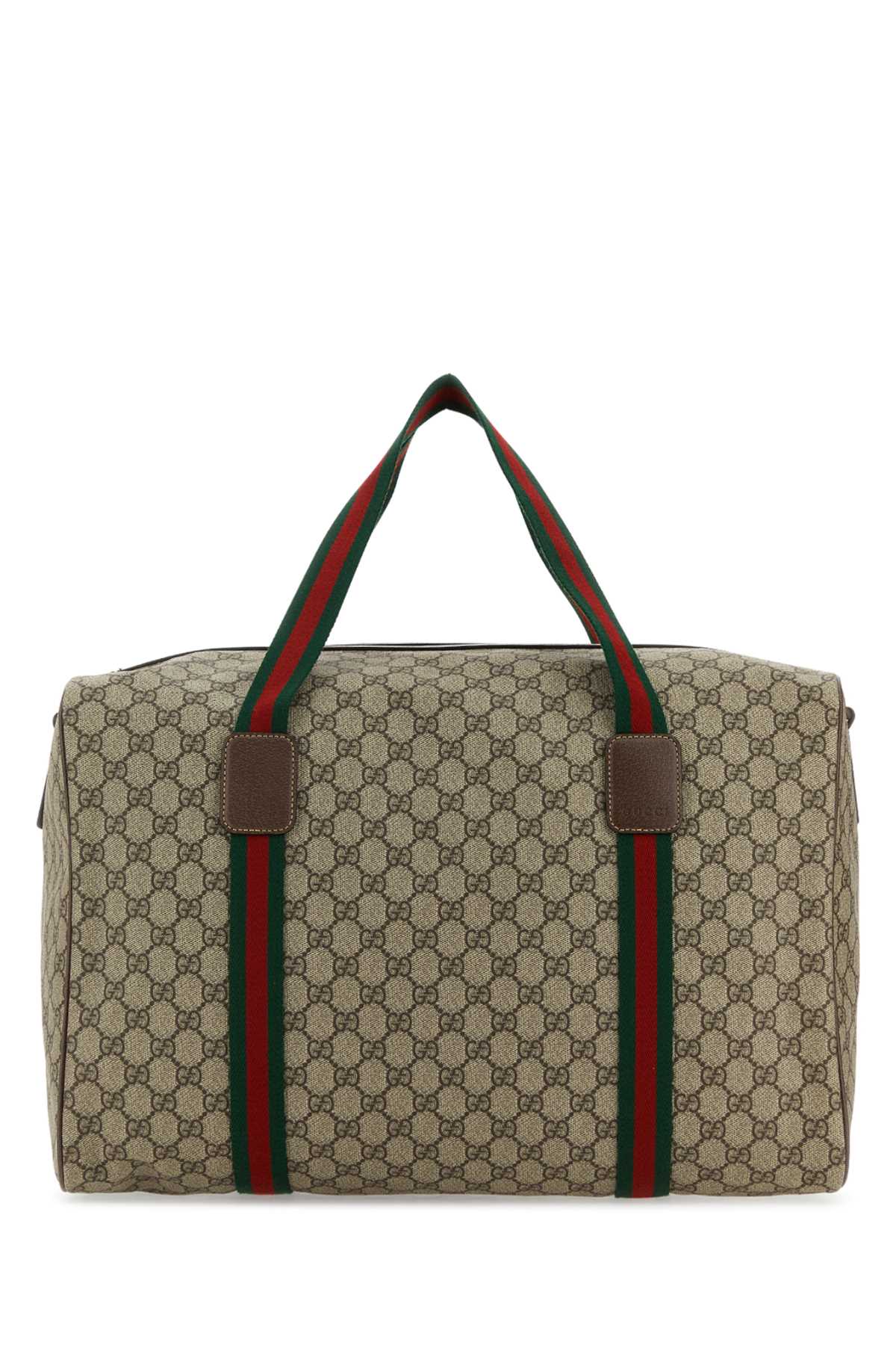 Gucci Men Gg Supreme Fabric Travel Bag GUCCI