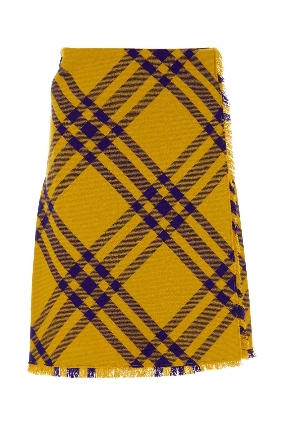 Burberry Women Embroidered Wool Skirt BURBERRY